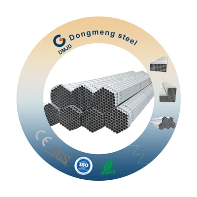 Cinkuotas apvalus plieninis vamzdis